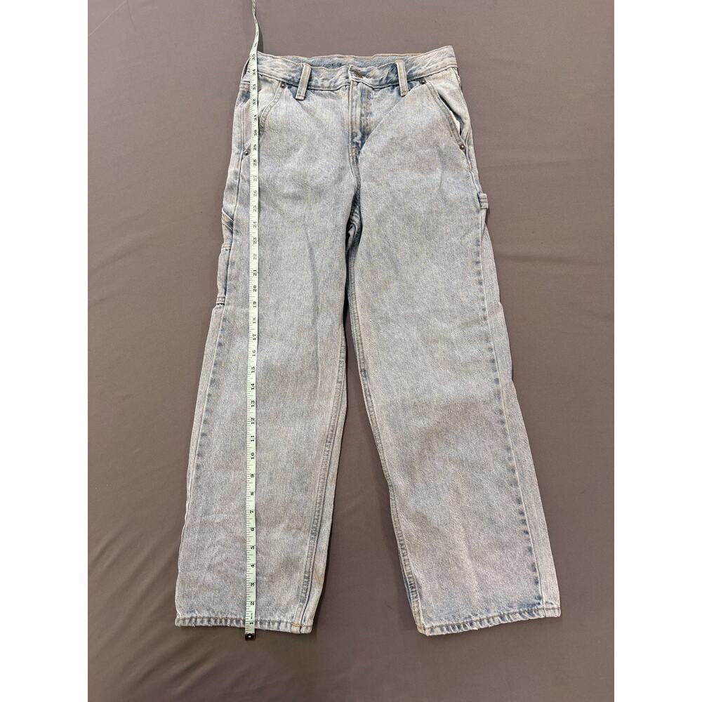 Old Navy • Boys Light Wash Original Baggy Jeans Size 12 adjustable waist - Picture 4 of 4